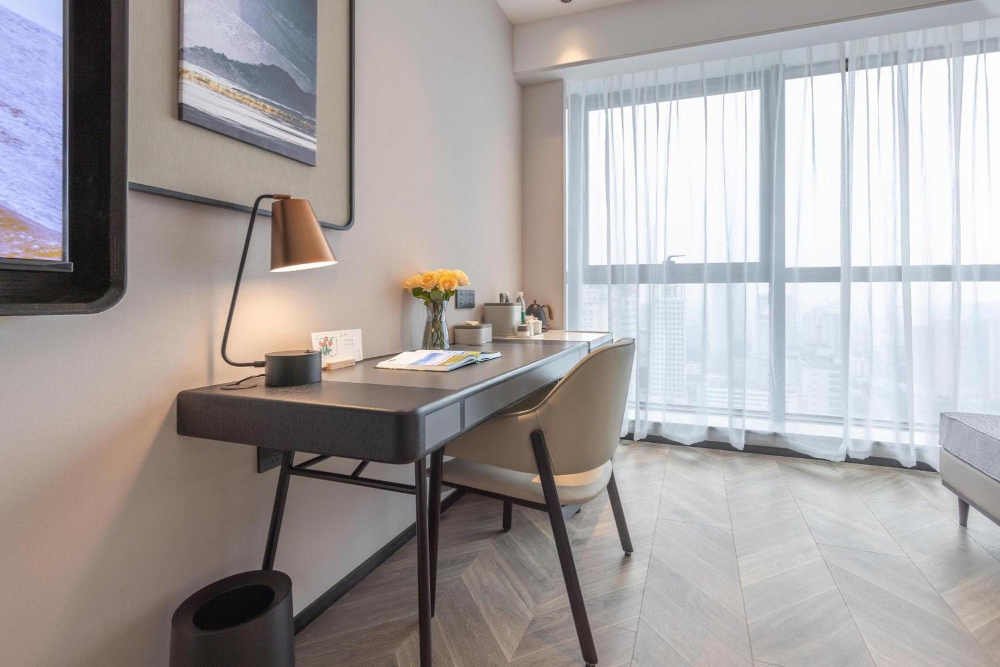 Atour Hotel Wuhan Chuhe Han Street Hongshan Plaza Eksteriør billede