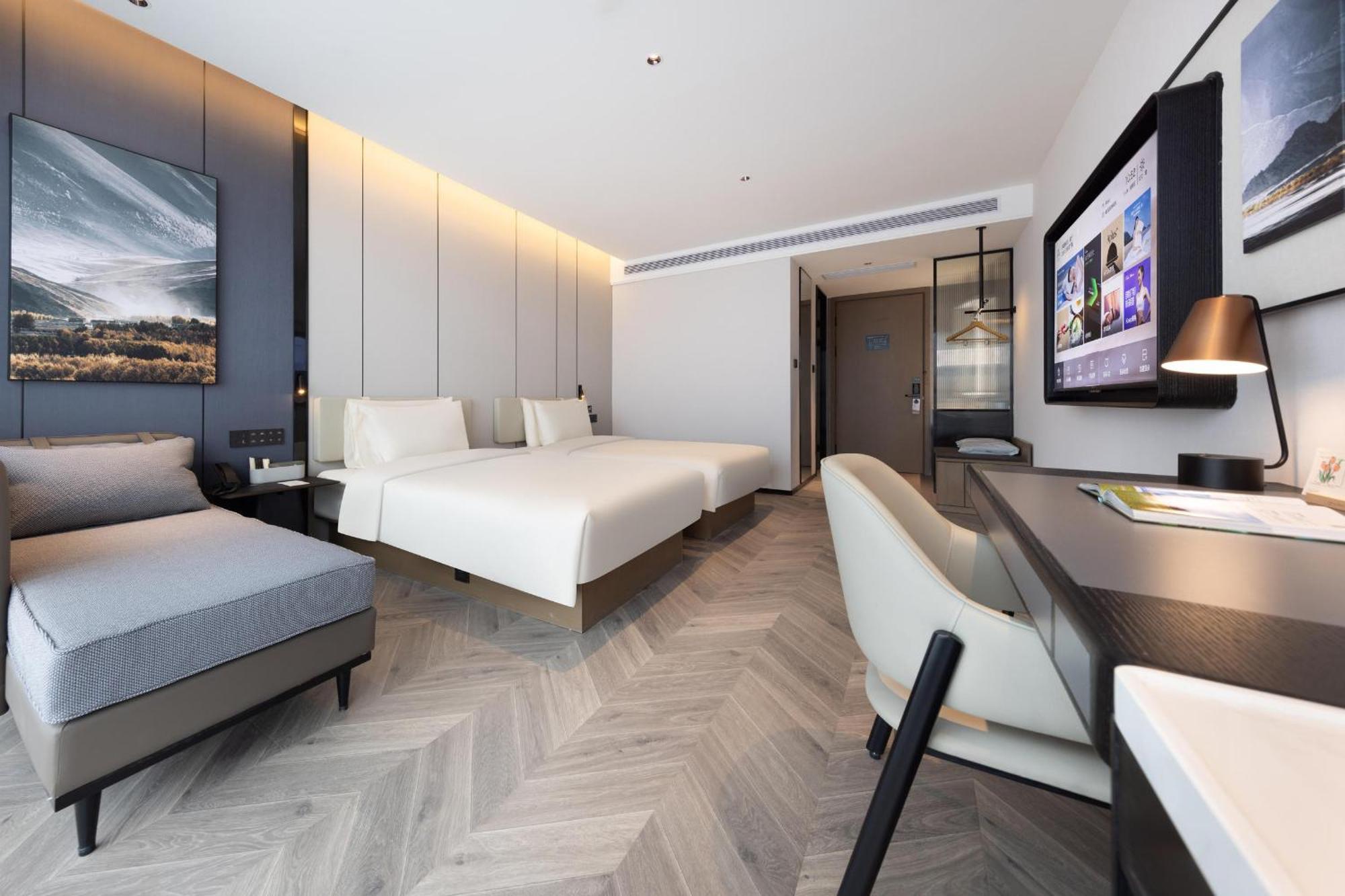Atour Hotel Wuhan Chuhe Han Street Hongshan Plaza Eksteriør billede