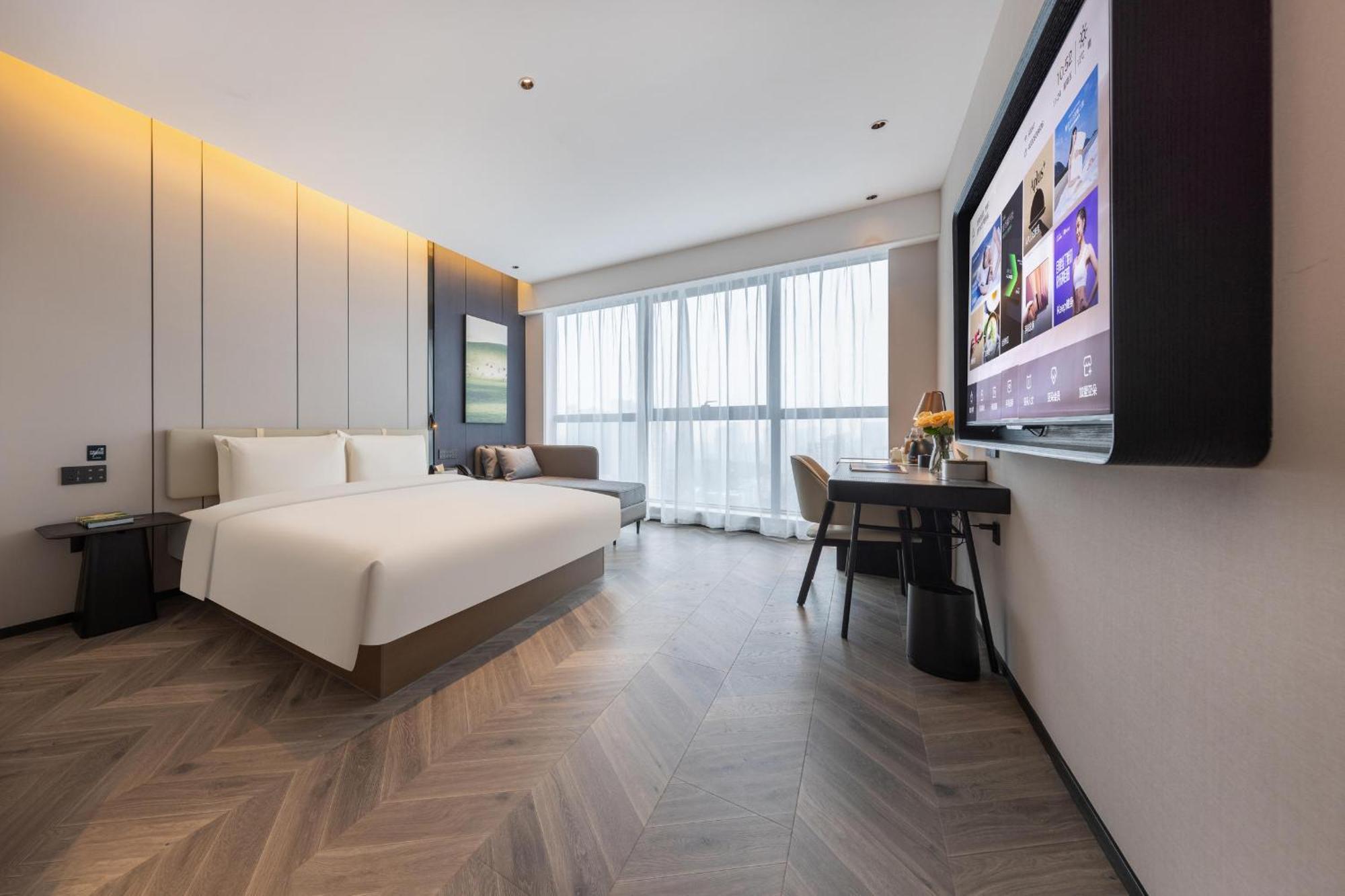 Atour Hotel Wuhan Chuhe Han Street Hongshan Plaza Eksteriør billede