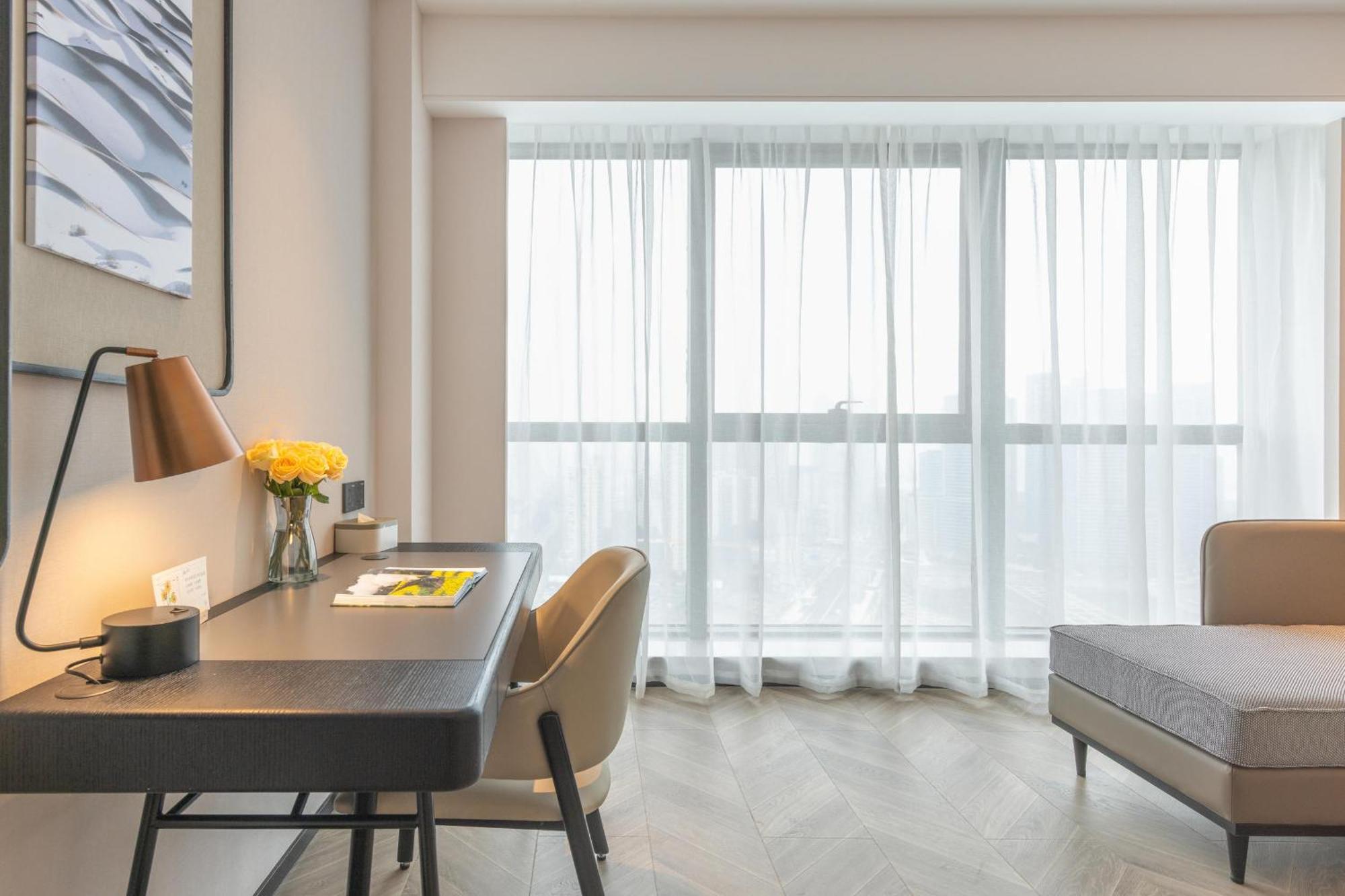 Atour Hotel Wuhan Chuhe Han Street Hongshan Plaza Eksteriør billede